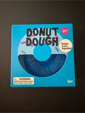 J’dore Donut Dough Blue Squishy Toy